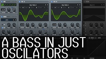 An Entire Psytrance Bass In Just Oscilators!