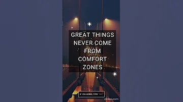 Great Things Never Come From Comfort Zones | Motivational quotes #shorts