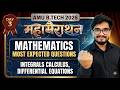 AMU B.Tech 2026 Maths Most Expected Questions Day 3 | Mahamarathon Session for Sure Selection