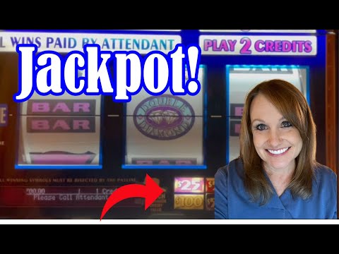 🔴Saved by the Cherries!! $50 Triple Double Diamonds and Double Gold Slot Machines! Jackpot!