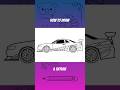 How to draw a skyline #drawing #howtodraw