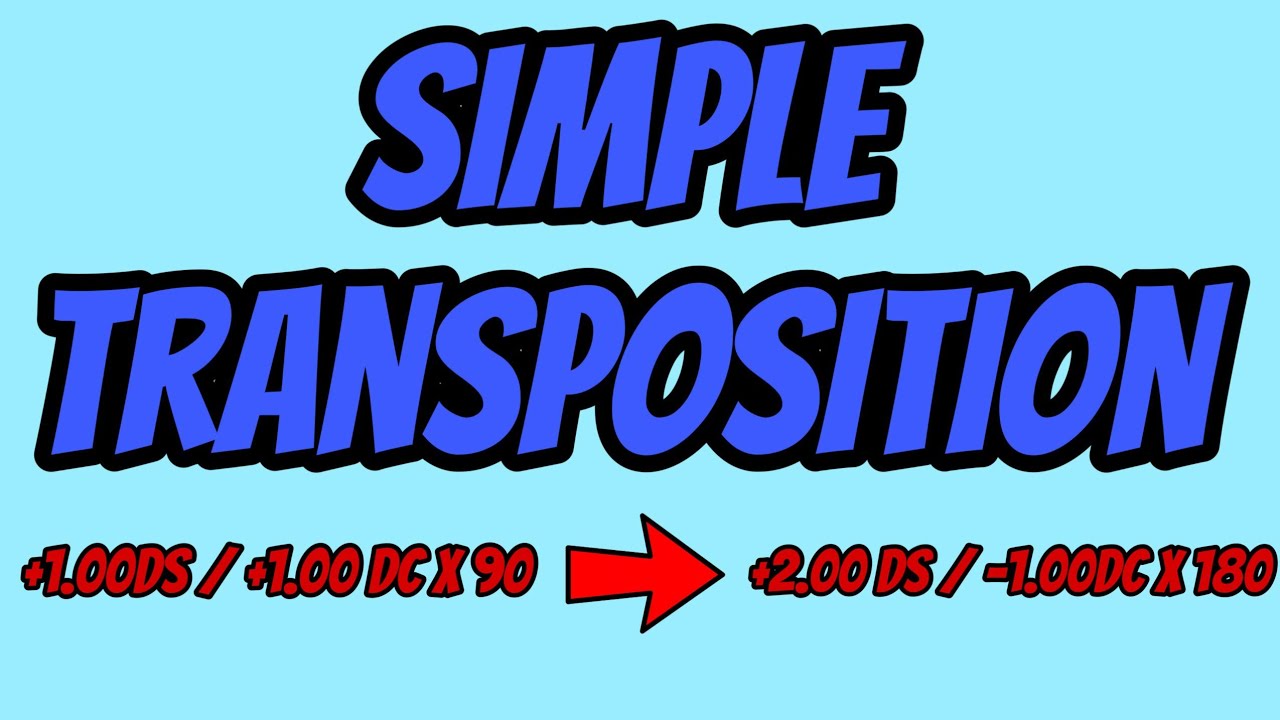 Simple  transposition in essay 