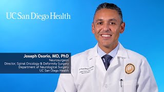 Meet Joseph Osorio, MD, PhD: Neurosurgeon and Director, Spinal Oncology and Deformity Surgery