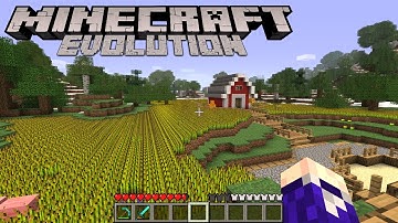 I Built an Automatic Wheat Farm in Minecraft Beta 1.7 - Evolution Ep41
