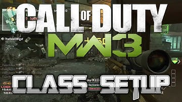 FaZe Kross - MW3: Sniper Class Setup - Quick Scoping