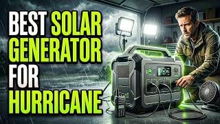 🔥🔥Top 5 best solar generator for hurricane That Keep You Powered in Any Storm