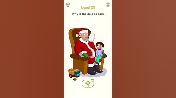 DOP 2 Delete One Part: Why is the child so sad? Gameplay Walkthrough #Shorts