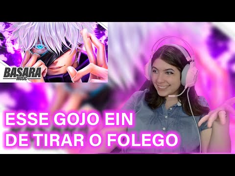 (REACT) Reagindo a Intocável | Satoru Gojo (Jujutsu Kaisen) | Basara