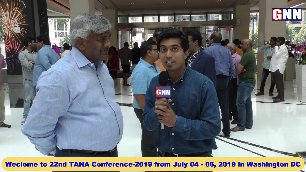 Weclome to 22nd TANA Conference-2019 from July 04 - 06, 2019 in Washington DC| | GNN TV Telugu