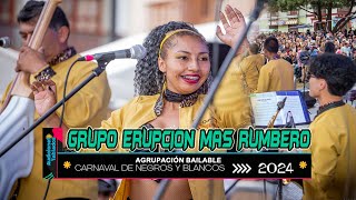 Grupo Erupción más Rumbero🎸Audiciones Tablados 2024 🎭Carnaval de Negros y Blancos