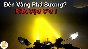 Nên Lắp Đèn Bi Cầu Cos Vàng Pha Trắng hay Cos Trắng Pha Vàng ĐỂ ĐI PHƯỢT - Xe Ôm Shop