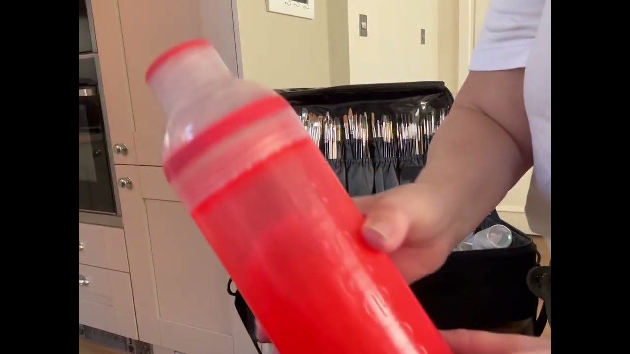 My versatile  face painting kit bag