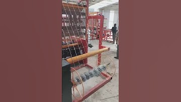 deer fence machine #automobile #wiremesh #machine #wirefactory