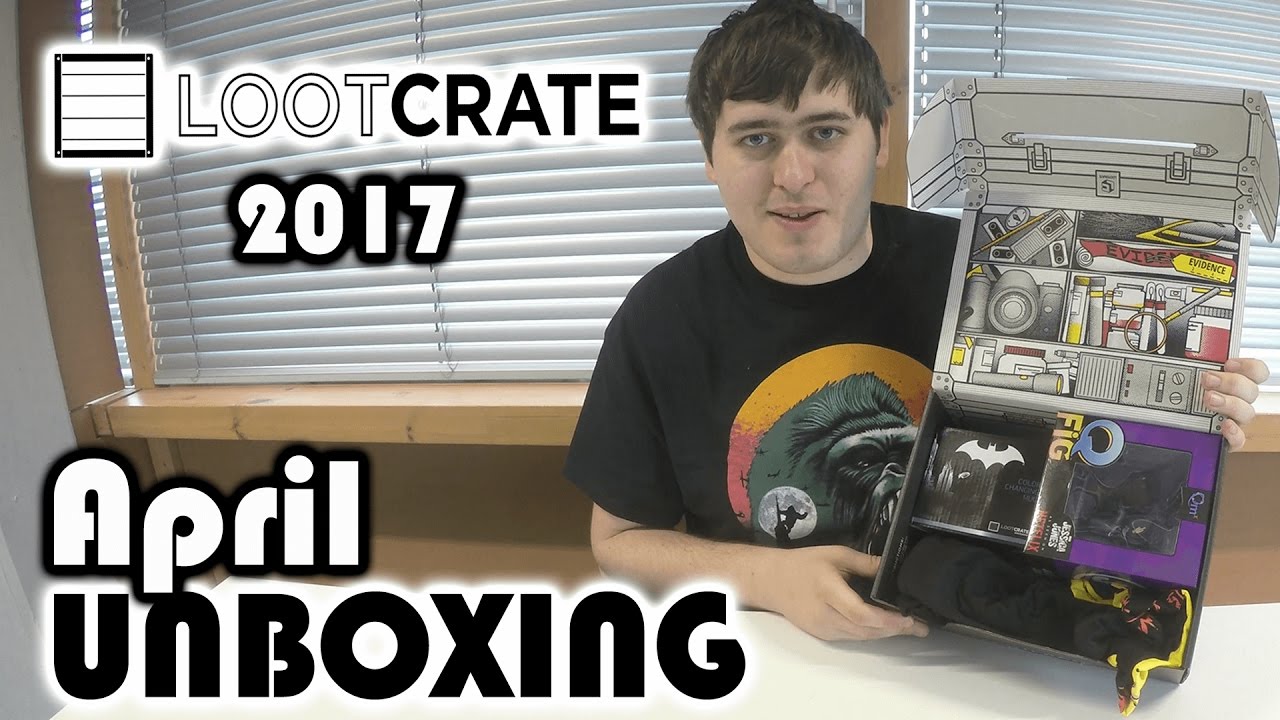 Loot Crate Unboxing April 2017 - INVESTIGATE