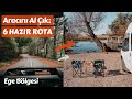 Araçla/Karavanla Gezmelik 6 Hazır ROTA - Ege Bölgesi - Trail of Us Van Life