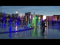 Новый сухой фонтан в Тюмени Первый в России