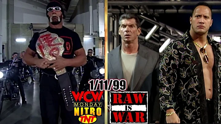 WWF RAW vs. WCW Nitro - January 11, 1999 Full Breakdown - Corporate Royal Rumble - nWo Hells Angels