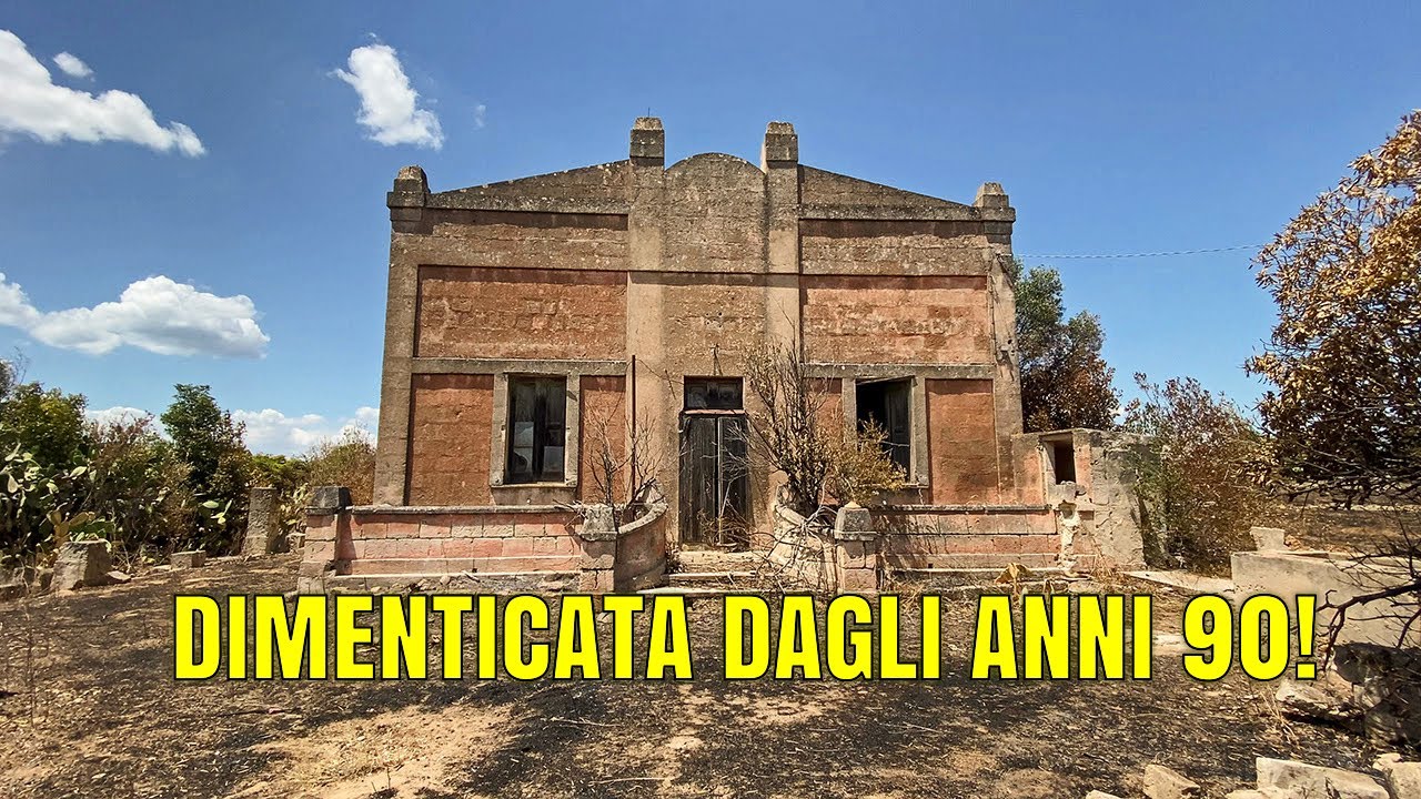 CASA ABBANDONATA E DIMENTICATA DA TUTTI DAGLI ANNI 90!