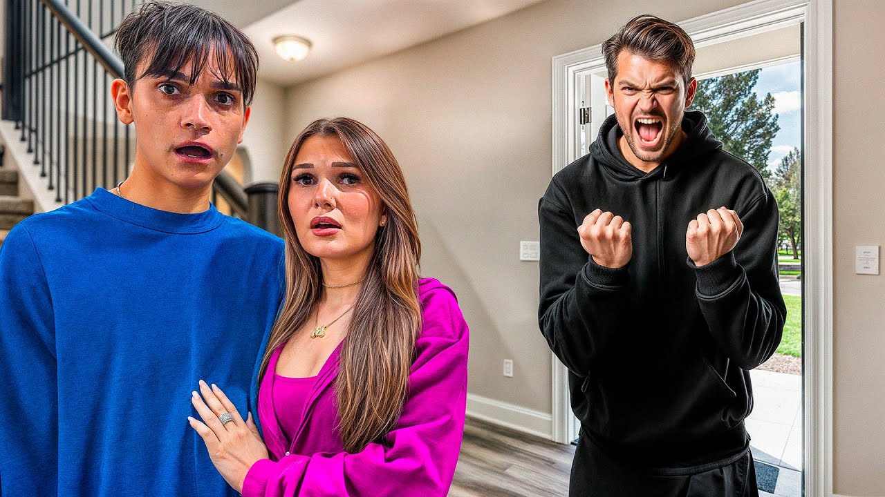 Мой сумасшедший бывший парень ВОРВАЛСЯ в наш дом!