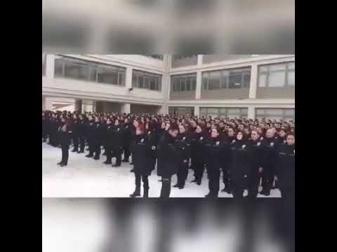 Polis meslek yüksek okulu öğrencilerinden komando andı ( ol deyince olduran gönülleri ...) 🇹🇷🇹🇷🇹🇷