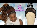 DIY CROCHET WIG PONYTAIL | INSTA PONYTAIL | STAY CUTE WHILE RUNNING ERRANDS | Omoni Got Curls