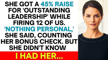 My manager got 45% raise, I got fired What happened next will blow your mind completely