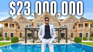 INSIDE a $23 MILLION Classic Hamptons MEGA MANSION