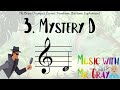 Trumpet play along  3 mystery d