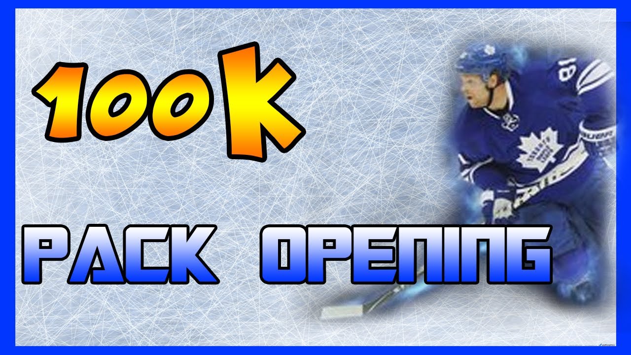 100K PACK OPENING! I Packception I NHL 13 HUT