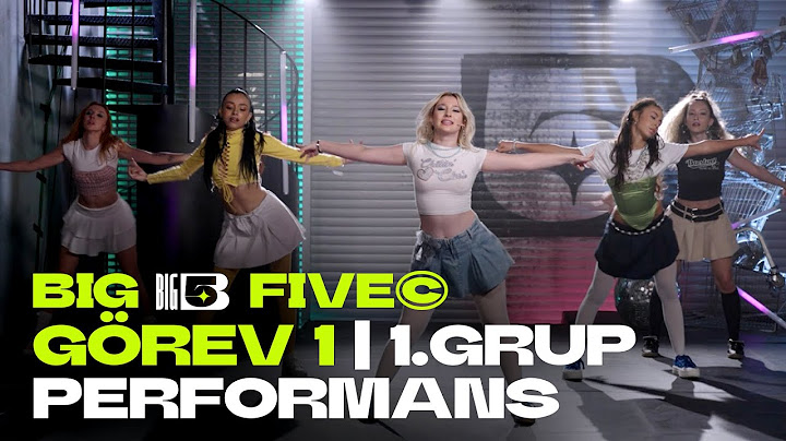 Bir Tanecik Aşkım (Big5 Performans) | 1.Grup