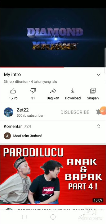intronya zet22 dulu