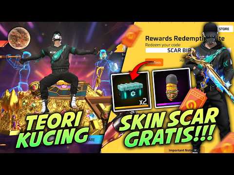 KODE REDEEM 😮 SCAR GLISTENING BOX EVO GRATIS - BORONG EMOTE RAJA HARTA KARUN PAKAI TEORI RAHASIA!