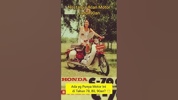 Thumbnail of Iklan Motor Jadul #nostalgia #song #music #maianananak #motor #jamandulu