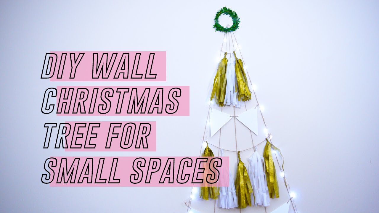 Unconventional Christmas Trees diy unconventional christmas tree for small spaces | heartlicia Unconventional Christmas Trees diy unconventional christmas tree for small spaces | heartlicia