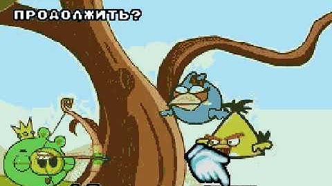 Angry Birds (MD bootleg) Continue & Game Over Screen