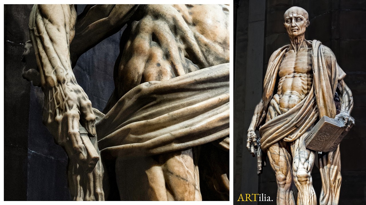 The Statue of the Saint Who Was Skinned Alive