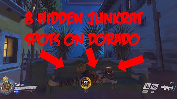 8 Junkrat HIDDEN Emote Spots on Dorado!