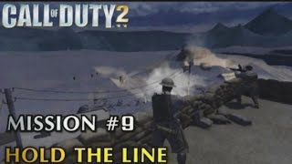 Call Of Duty 2 Hold The Line Mission Epic Ww2 Battle Gameplay Hd