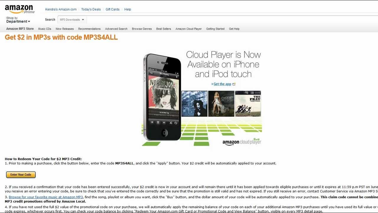 How to easily check your available Amazon MP3, Kindle, Instant Video