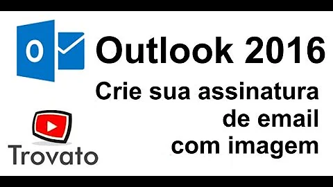 Como adicionar imagem na assinatura do Outlook Web?