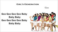 Girls'Generation(SNSD) Gee Lyrics - Durasi: 3:25. Girls'Generation(SNSD) Gee Lyrics - Durasi: 3:25.