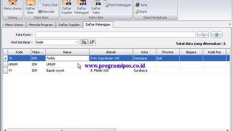 4 Tutorial Input Master Data Program Toko IPOS 4