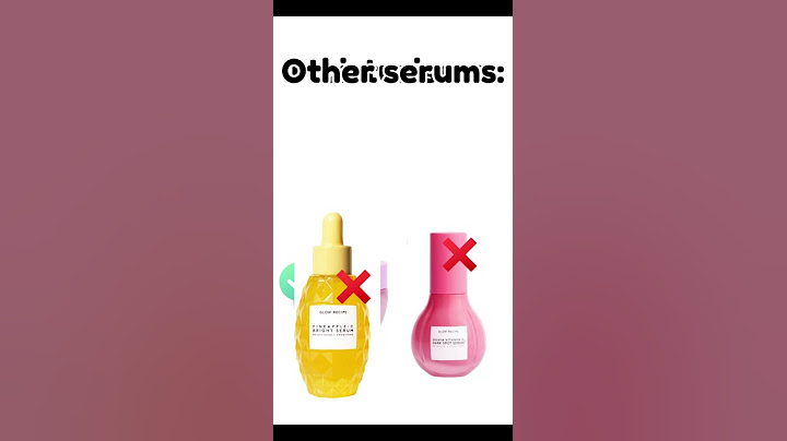 The yes and no from glow recipe for kids/ tweens #shorts #skincare #viral #trending #preppy #like