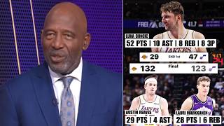 Lakers are a serious threat! - James Worthy reacts to Luka Doncic's 52 PTS powering Lakers to 3-0