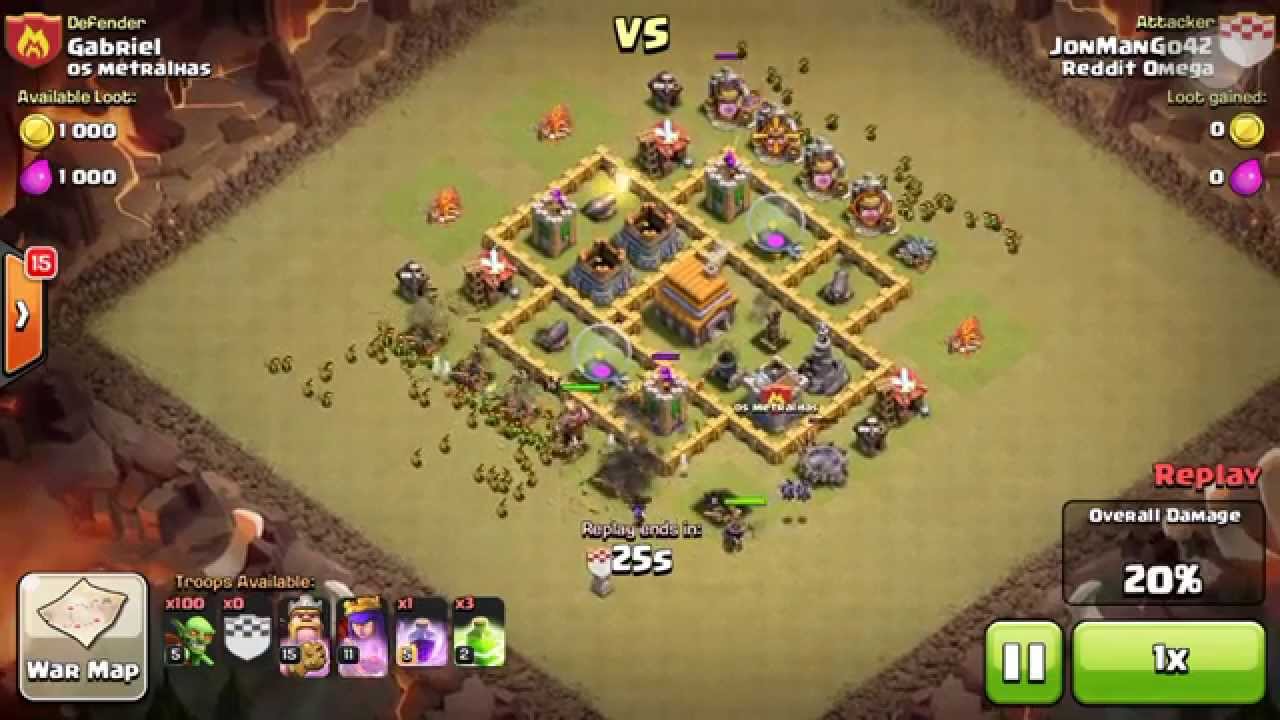 War 87 - Mass Goblin - TH9 - JonManGo42