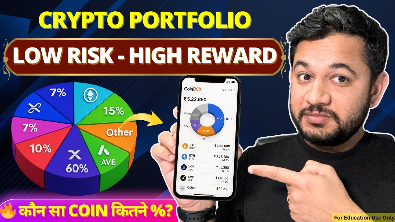 🔥How I Build a Crypto Portfolio (Low Risk High Reward) | Smart Safe ...