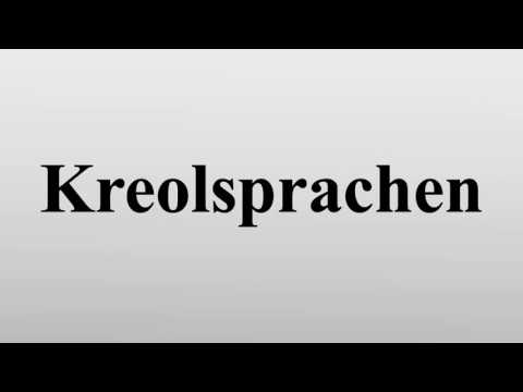 Kreolsprachen