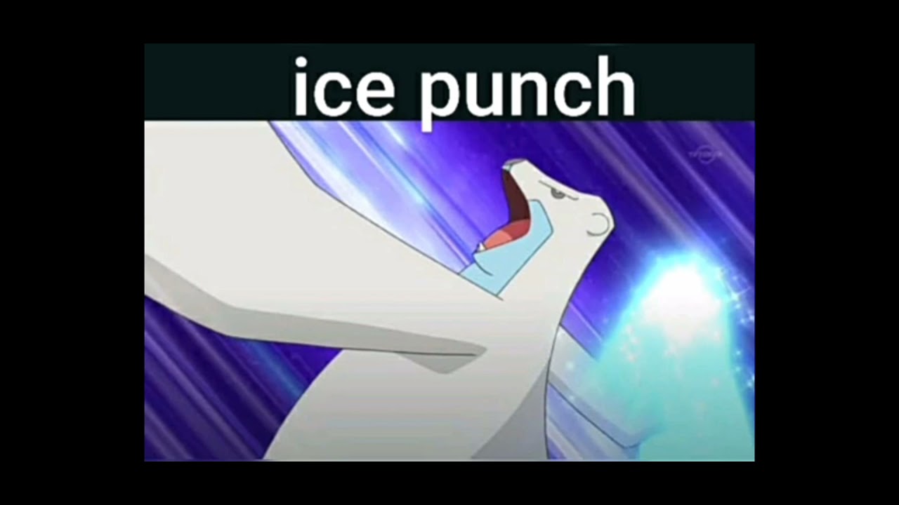 Beartic all attacks Pokemon