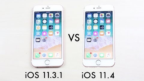 iOS 11.3.1 Vs iOS 11.4 On iPHONE 6S! (Comparison) (Review)