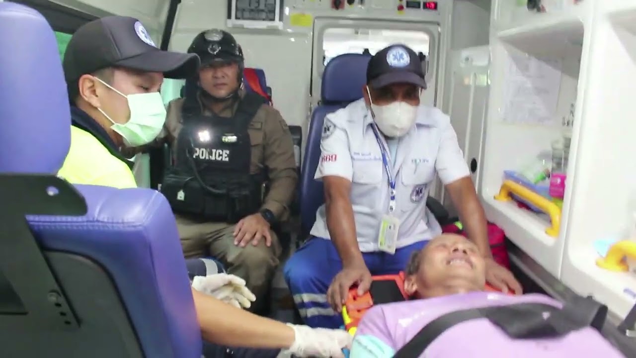 ซ้อมแผนจิตเวชคลุ้มคลั่งและอุบัติเหตุหมู่ 2566 โรงพยาบาลนาหม่อม